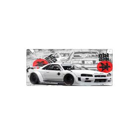 PORGE Gamer Beyaz Araba 90x40 XXL Büyük Oyuncu Mouse Pad