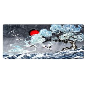 PORGE Gamer Kanagawa 70x30 XXL Büyük Oyuncu Mouse Pad