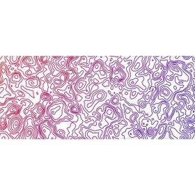 PORGE Gamer Topo Mor 90x40 XXL Büyük Oyuncu Mouse Pad