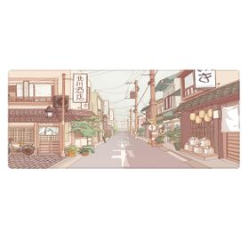 Porge Gaming Japan Street 70x30cm Oyuncu Mouse Pad