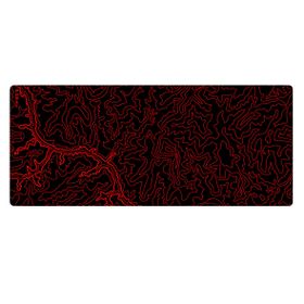 Porge Gaming River Red 70x30cm Oyuncu Mouse Pad