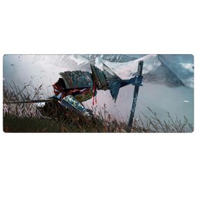 Porge Gaming Samurai Gri 90x40 cm Oyuncu Mouse Pad