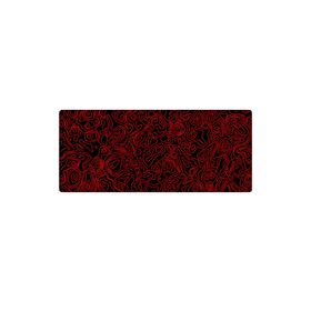 Porge Gaming Siyah Kırmızı Topo 90x40 cm Oyuncu Mouse Pad