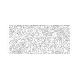 Porge Gaming Topographic Siyah 120x60cm Mouse Pad