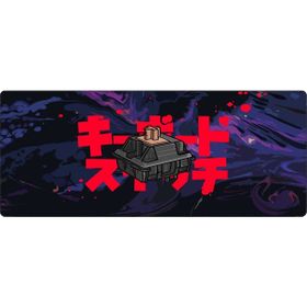 PORGE Pro Gaming Kırmızı Lacivert 90x40 XXL Büyük Oyuncu Mouse Pad