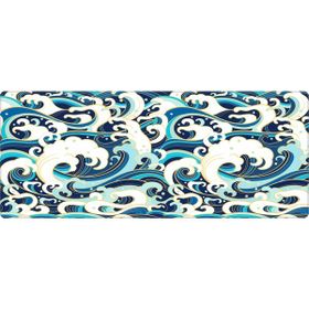 Porge Pro Gaming Mavi Beyaz 90x40 cm XXL Büyük Oyuncu Mouse Pad