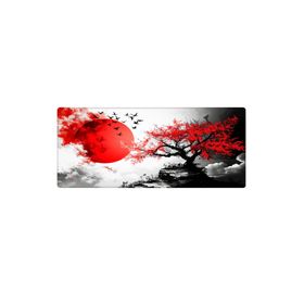 PORGE Pro Gaming Mouse Pad Tree 80x30 cm XXL Büyük Gaming Oyuncu Mouse Pad
