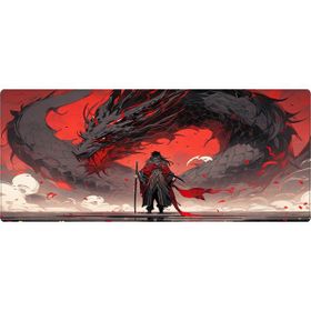 Porge Pro Gaming Samurai Kırmızı 90x40 Oyuncu Mouse Pad