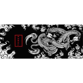 Porge Pro Gaming Siyah Dragon 70X30 cm XXL Büyük Oyuncu Mouse Pad