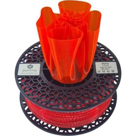Porima PETG Transparan Neon Turuncu Filament 1,75 mm 1 kg Porima Filament