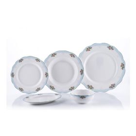 Porio Allecra Bonechina 74 Parça Ara Servisli Yemek Takımı
