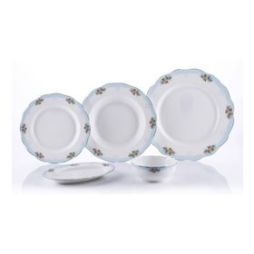 Porio Allecra Bonechina 74 Parça Ara Servisli Yemek Takımı