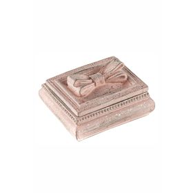 Porio PR30-1020 Pembe 7x5 cm Kurdeleli Mücevher Kutusu