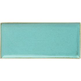 Porland 04ALM001592 Seasons Turkuaz 16x35 CM Baton Pasta Tabağı