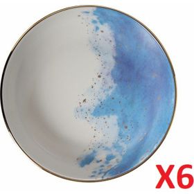 Porland 04ALM003441 17 cm 415 cc 6'lı Cosmos Desen Kase