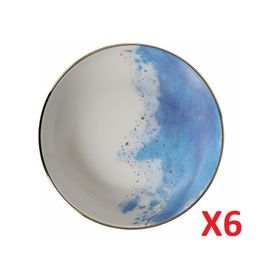 Porland 04ALM003441 17 cm 415 cc 6'lı Cosmos Desen Kase