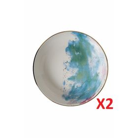 Porland 04ALM003445 Cosmos 17 cm 415 cc 2'li Desen Kase