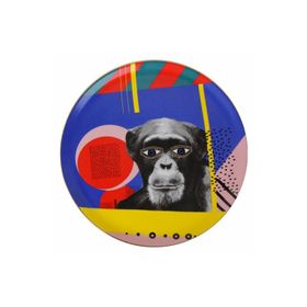 Porland 04ALM005128 28 cm Wild Life Monkey Düz Tabak