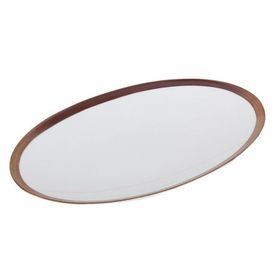 Porland 04ALM005230 Alm Copper 24 cm Line Kayik Tabak