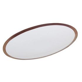 Porland 04ALM005230 Alm Copper 24 cm Line Kayik Tabak