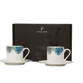 Porland 04ALM005315 4 Parça Exotic Kahve Takımı