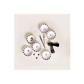 Porland 04ALM005905 Palms 13 cm 6'lı Kase