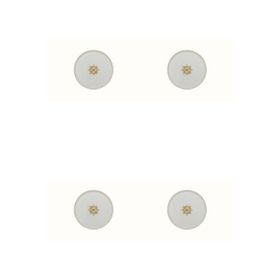 Porland 04ALM005995 Arabesque 21 cm 4'lü Desenli Tabak