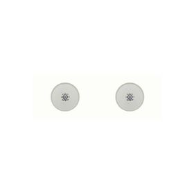 Porland 04ALM005997 Arabesque 21 cm 2'li Desenli Tabak