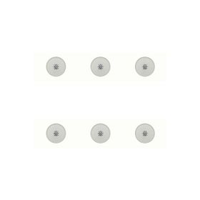 Porland 04ALM005997 Arabesque 21 cm 6'lı Desenli Tabak