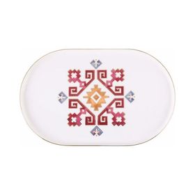 Porland 04ALM006015 Arabesque 32 cm Kayık Tabak