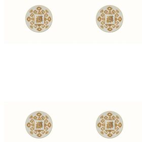 Porland 04ALM006031 4'lü 10 cm Arabesque Desen Mini Kase