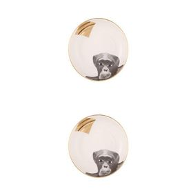 Porland 04ALM006451 Wild Life Monkey 17 cm 6'lı Kase