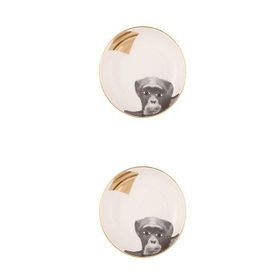 Porland 04ALM006451 Wild Life Monkey 17 cm 6'lı Kase