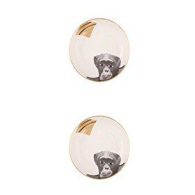 Porland 04ALM006451 Wild Life Monkey 17 cm 6'lı Kase