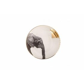 Porland 04ALM006457 17 cm Wild Life Elephant Kase
