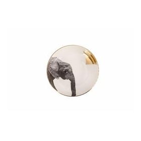 Porland 04ALM006457 17 cm Wild Life Elephant Kase