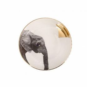 Porland 04ALM006457 17 cm Wild Life Elephant Kase