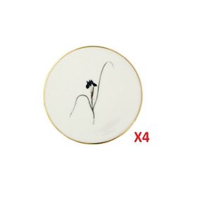 Porland 04ALM006633 Botanical Desen 4'lü 10 cm Bardak Altlığı
