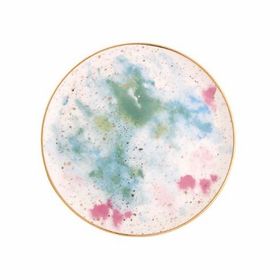 Porland 04ALM006683 Cosmos Desen 17 cm Düz Tabak