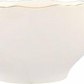 Porland 04ALM007411 22 cm 4'lü Altın Yaldız Kase