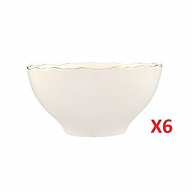 Porland 04ALM007411 22 cm 6'lı Altın Yaldız Kase
