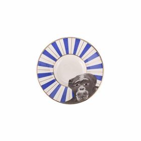 Porland 04ALM007472 Wild Life Monkey 11 cm Çay Tabağı