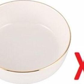 Porland 04ALM007683 Chopin 10 cm 6'lı Altın Yaldız Mini Kase