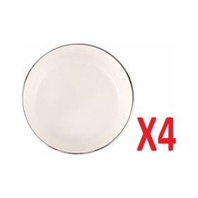 Porland 04ALM007685 Chopin Platin 10 cm 4'lü Mini Kase