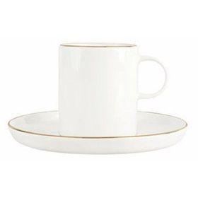 Porland 04ALM007754 200 cc Chopin Altın Yaldız Tabaklı Çay Fincanı