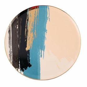 Porland 04ALM007797 Dash Desen3 27 cm Düz Tabak