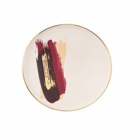 Porland 04ALM007900 Dash Desen1 21 cm Düz Tabak