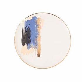 Porland 04ALM007902 Dash Desen2 21 cm Düz Tabak