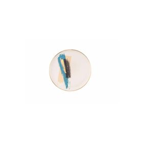 Porland 04ALM007904 Dash Desen3 21 cm Düz Tabak