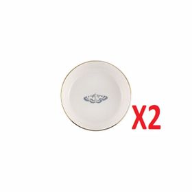 Porland 04ALM007998 10 cm 2'li Botanical Kelebek Desen Kase
